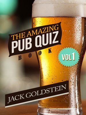 The Amazing Pub Quiz Book, Volume 1 - ebook